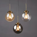 Axyaa Nordic Glass Ball Chandelier for Home Decor Lighting Fixtures