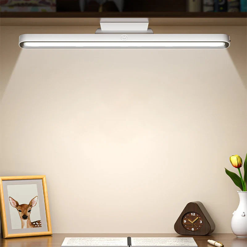 Axya LED Desk Lamp: Rechargeable & Dimmable Night Light