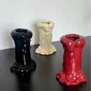 Axyaa Ceramic Melting Candle Vase for Wedding Engagement Decor