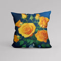Axyaa Flower Pot Pattern Pillow Cover for Luxury Home Decor