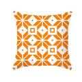 Axyaa Yellow Orange Abstract Geometry Print Pillow Cover 45x45cm