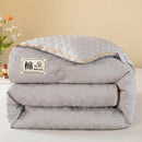 Axyaa Soybean Fiber Quilts Set - Spring/Autumn/Winter Bedding for Warmth & Comfort