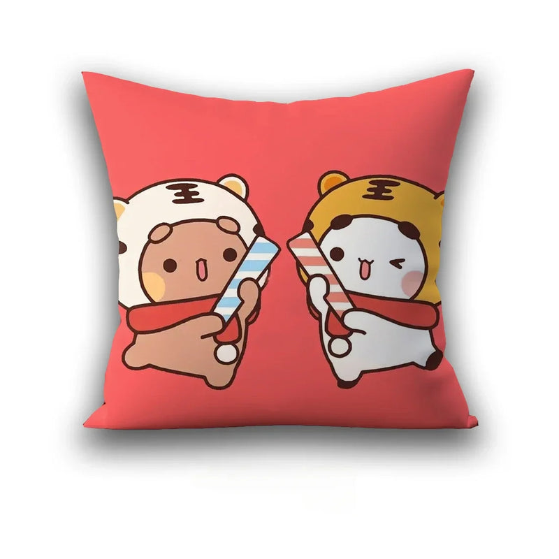 Axyaa 45x45 Cushion Cover, Cute Square Pillowcase, Birthday Wedding Gift