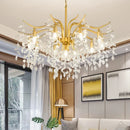 Axyaa Crystal Pendant Light: Modern Luxury American Minimalist Design for Restaurant & Living Room