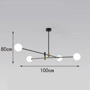 Axyaa Nordic Pendant Lighting for Dining Room, Ceiling Chandelier, Indoor Hanging Lamp