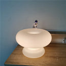 Axyaa Glass Body LED Desk Lamp for Modern Nordic Luxury Bedside Table
