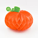 Axyaa Pumpkin Honeycomb Paper Decorations, Foldable Fall Centerpieces for Halloween Thanksgiving