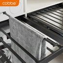 Axyaa Sliding Hanger Wardrobe Rack - Extendable & Invisible, Balcony Dryer Pants Organizer