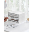 Axyaa Desk Drawer Organizer Stackable Multi-layer Office Stationery Storage Box