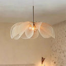Axyaa Wabi Sabi LED Pendant Lamp: French Fabric Nordic Design for Home and Hotel