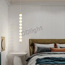 Axyaa Modern Magic Bean LED Copper Chandelier for Home Decor