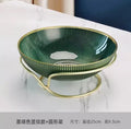 Axyaa Glass Fruit Tray for Home and Office Decor, Snacks, and Candy Storage