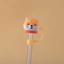 Axyaa Kawaii Silicone Straw Topper Cover for Tumblers & Bottles