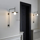 Axyaa Adjustable Arm LED Wall Lamps for Bedroom Home Indoor Lighting