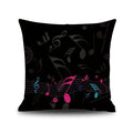 Axyaa Piano Key Notes Pillowcase - Home/Office Sofa Decor