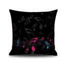 Axyaa Piano Key Notes Pillowcase - Home/Office Sofa Decor