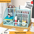 Axyaa Metal Mesh Office & Cosmetic Storage with Scratch-Resistant Pads