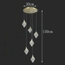 Axyaa Nordic Dining Room Pendant Light Chandelier Ceiling Lamp for Indoor Living Room