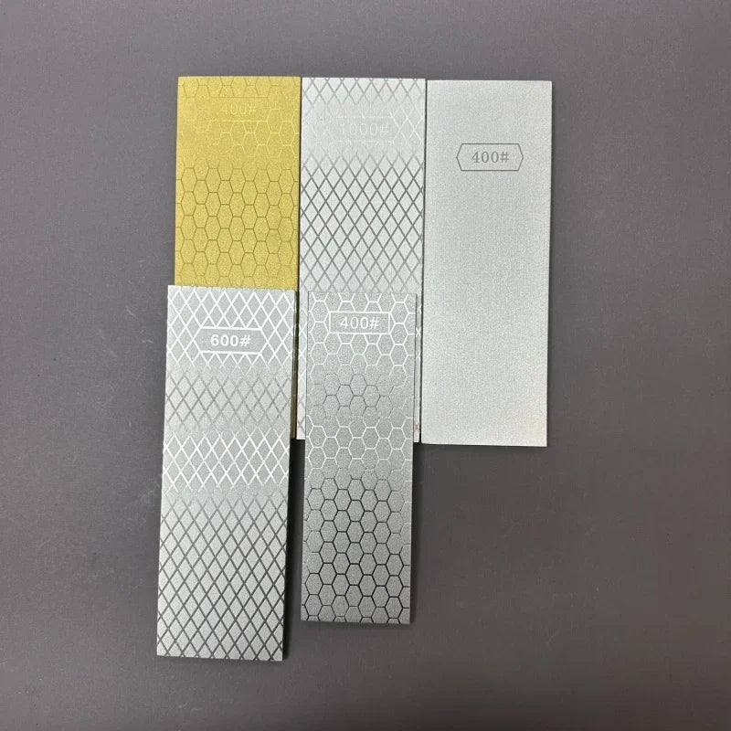 Axya Double Sided Knife Sharpener - Premium Quality Diamond Plate Stone
