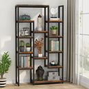 Tribesigns Bookcase 6-Tier 70.9" Tall, Vintage Industrial Display Shelves by Axyaa.