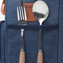 Axyaa Large Lunch Bag: Waterproof Nylon, Picnic Shoulder Tote for Food Storage