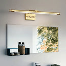Axya Full Copper Mirror Front Wall Lamp for Bathroom with LED Anti-fog Light