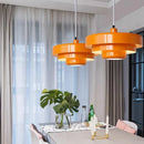 Axya Nordic LED Triple Pendant Light White/Green/Orange for Living & Dining Room Decor