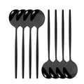 Axyaa Melon Spoon Set Stainless Steel Cutlery Dinnerware Kitchen Accessories
