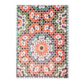 Axyaa Moroccan Arabesque Canvas Poster - Islamic Wall Art Decor for Living Room