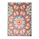 Axyaa Moroccan Arabesque Canvas Poster - Islamic Wall Art Decor for Living Room