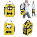 Axyaa Bill Cipher Insulated Lunch Bag - Cartoon Pyramid Thermal Cooler