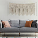 Axyaa Macrame Cotton Door Curtain Wall Hanging Art Tapestry Boho Decoration