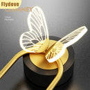 Axyaa Nordic Butterfly Wall Lamp LED Lighting for Restaurant Bedroom Home Decor