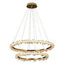 Axyaa Nordic Crystal Chandelier: Modern, Minimalist, Luxury Lighting for Living Room