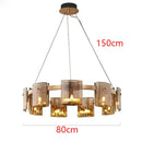 Axyaa Modern LED Pendant Light Chandeliers for Living Room Indoor Lighting