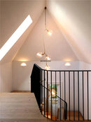 Axyaa Magic Bean Glass Ceiling Chandelier LED Suspension Pendant Lights