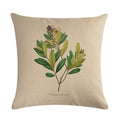 Axyaa Plant Print Embrace Pillowcase 45*45cm