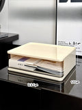 Axyaa Makeup Storage Box with Transparent Drawers for Cosmetics Organization