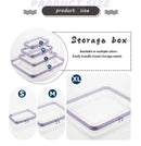 Axyaa Clear Cosmetic Travel Case for Home Medicine and Toy Organization