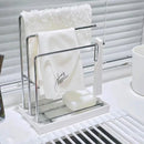 Axyaa Kitchen Supplies Storage Rack: Drain Rag Rack, Countertop Sponge Towel Holder
