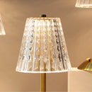 Axyaa Nordic Crystal Touch Desk Lamp LED Dimmable Bedside Lamp