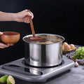 Axyaa Stainless Steel Seasoning Can Spice Jars Kitchen Organizer Stew Pots