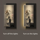 Axyaa Zen Entrance Decoration Painting - New Chinese Style Corridor Hanging Mural