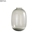 Axyaa Glass Hydroponic Vase Small Mouth Decorative Dried Flower Arrangement Craft