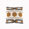 Tufted Macrame Cushion Cover, Turkish Boho Pillow Case for Home Decor by Axyaa