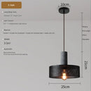Axyaa Retro Industrial Chandelier for Home and Cafe Lighting