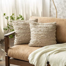 Axyaa Super Soft Cushion Cover for Living Room Decor - 45x45cm & 30x50cm