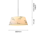 Axyaa Fabric Hanging Chandelier for Bedroom Dining Living Room