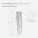 Axyaa Circle Wood LED Pendant Light for Luxury Living Spaces