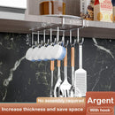 Axyaa Under Cabinet Basket Storage Shelf: Kitchen & Office Organizer
